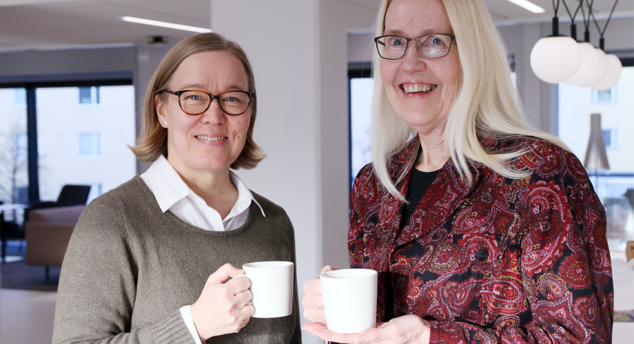 Sari Turunen-Zwinger ja Ulla-Jill Karlsson