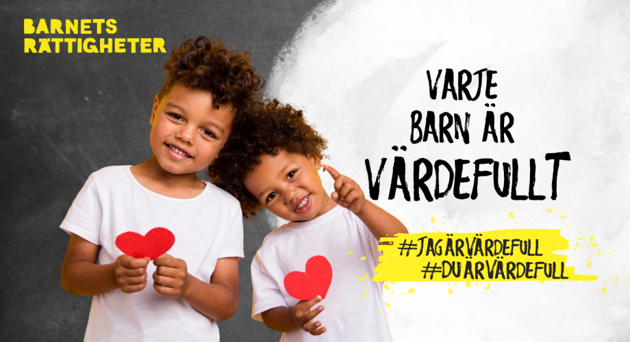 Barnets rättigheter: varje barn är värdefullt