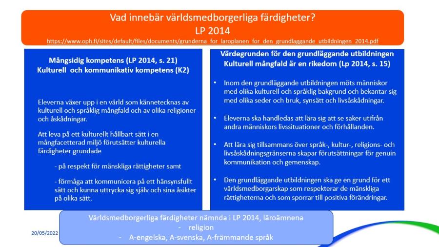 Världsmedborgerliga färdigheter