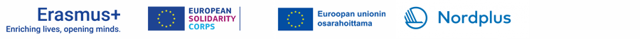 Logos of internationalisation programmes.