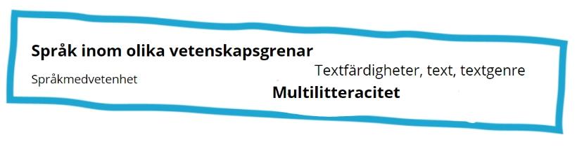 Språk inom olika vetenskapsområden