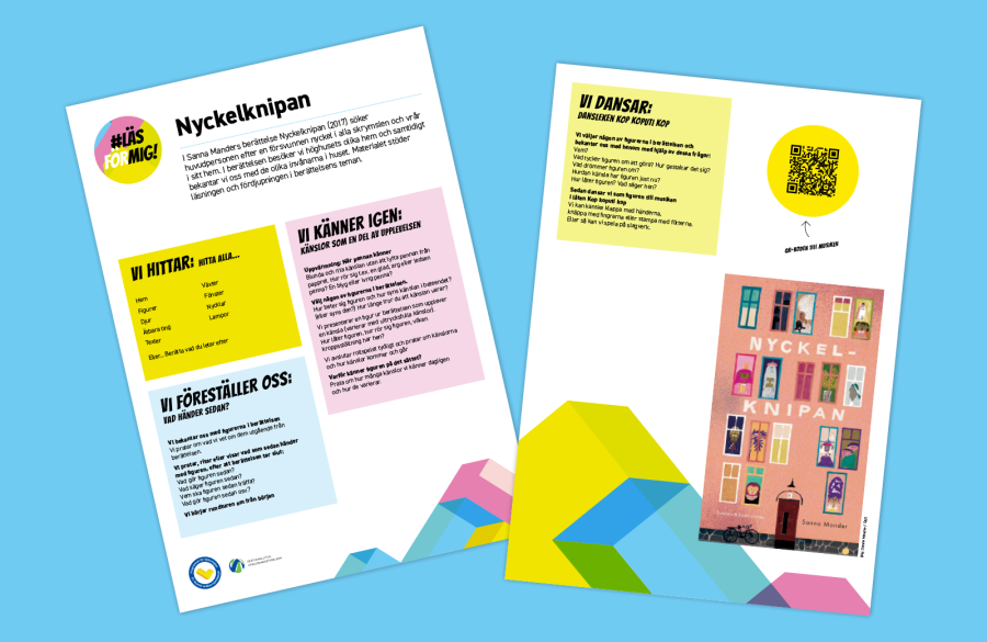 Exempel av de pedagogiska materialen.