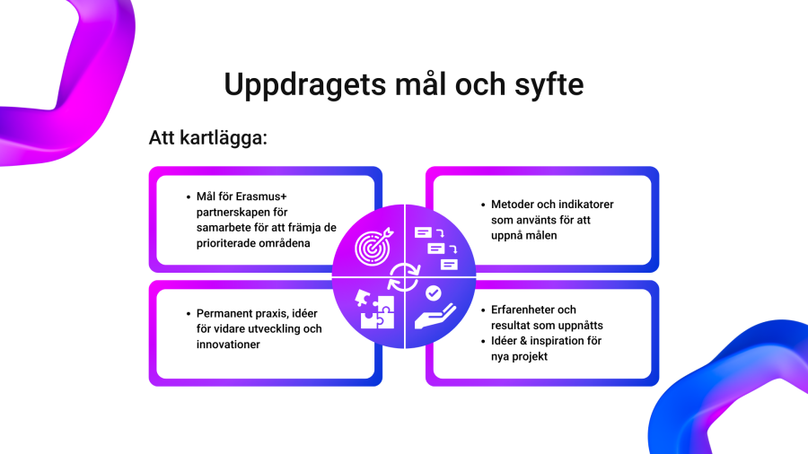Uppdragets mål och syfte