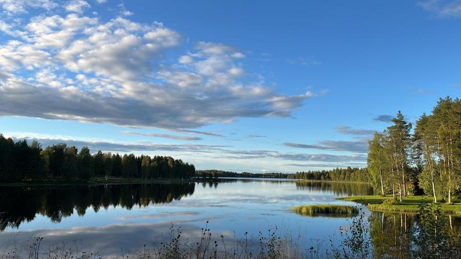 Maisemakuva Ranualta