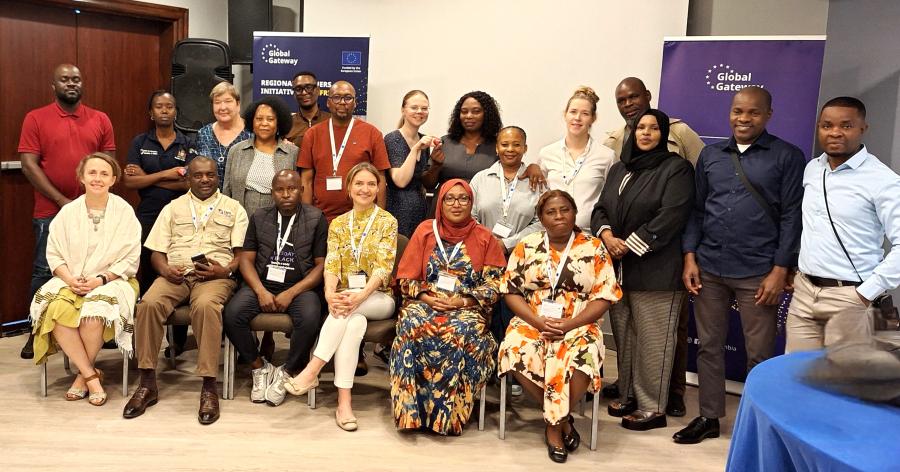 All the participants of the workshop together in a group photo