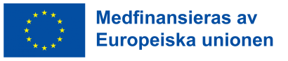 Logo Medfinansieras av Europeiska unionen