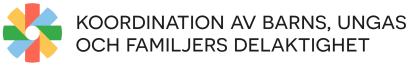 Logo av Koordination av barns, ungas och familjers delaktighet