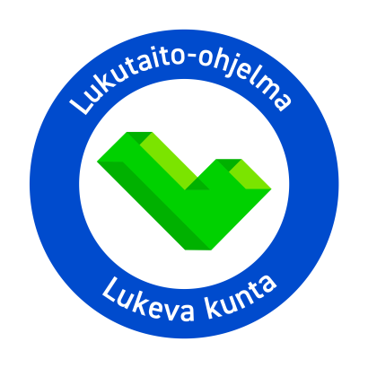 Lukeva kunta -ohjelman logo
