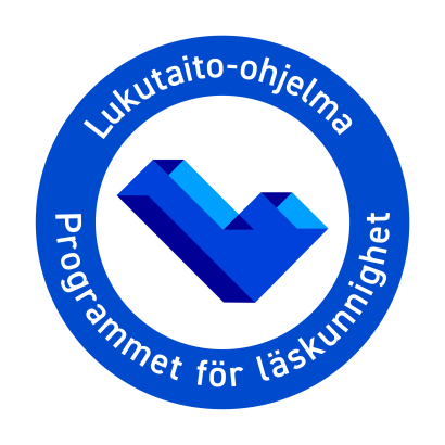 Lukutaito-ohjelman logo